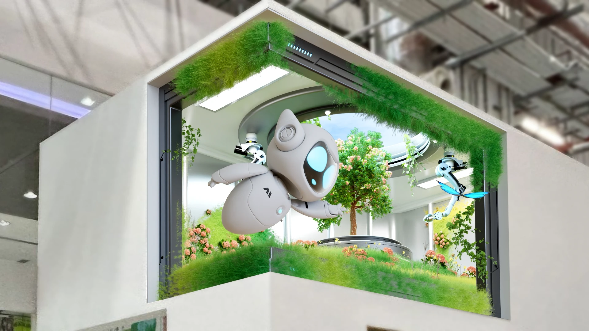 3D Anamorphic animation