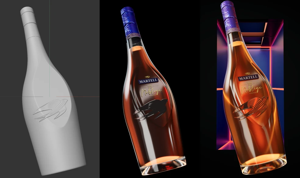 Martell N'oblige 3D Anamorphic